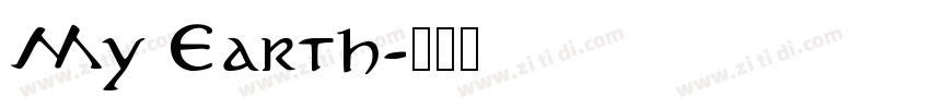 My Earth字体转换